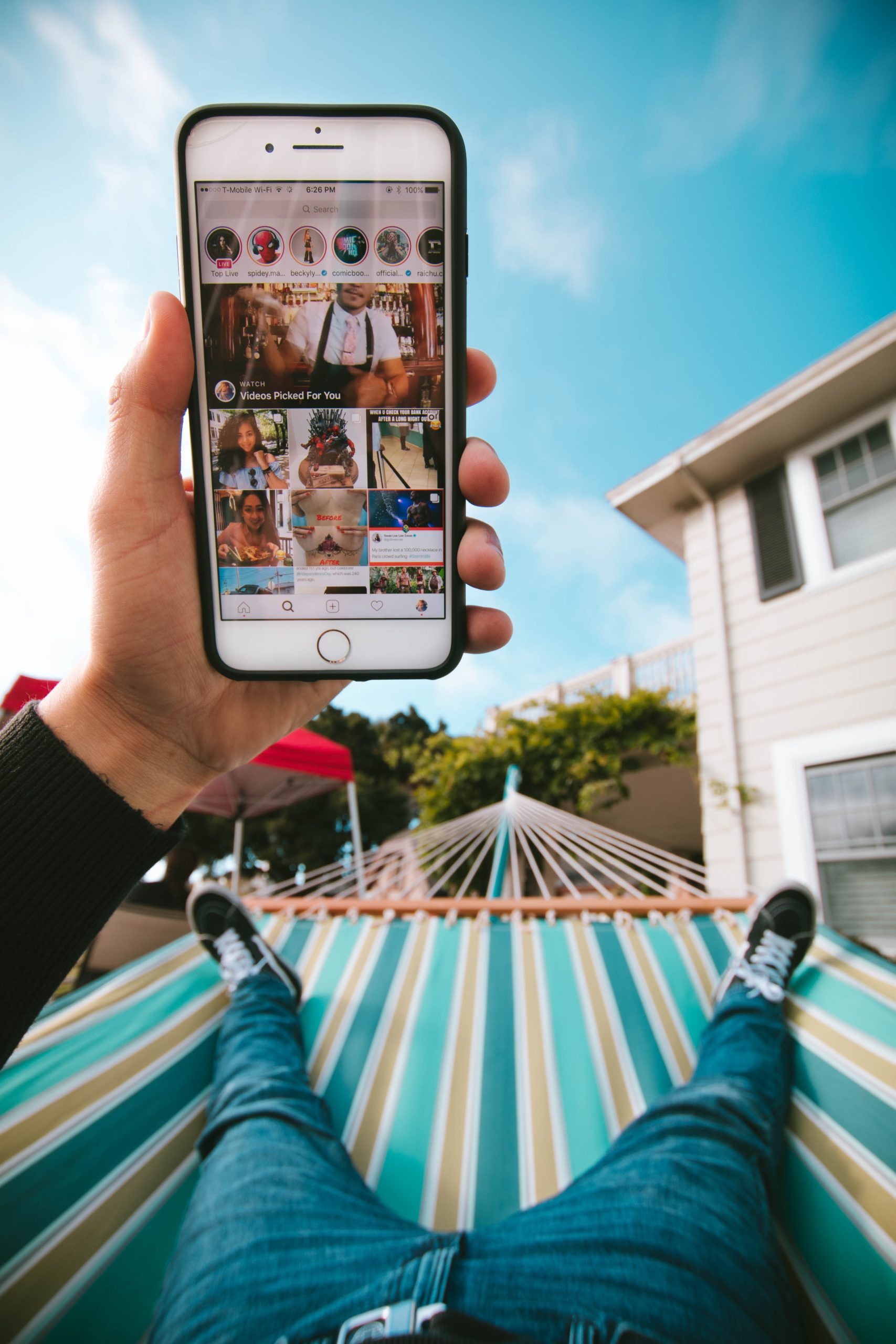 How to reset Instagram explore page