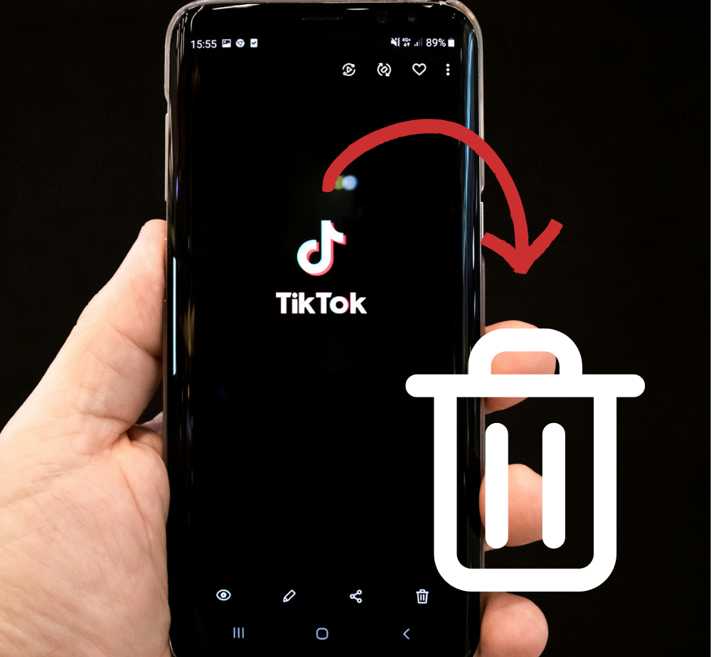 How to delete tik tok video