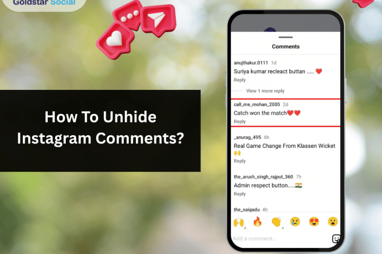 How To Unhide Instagram Comments?