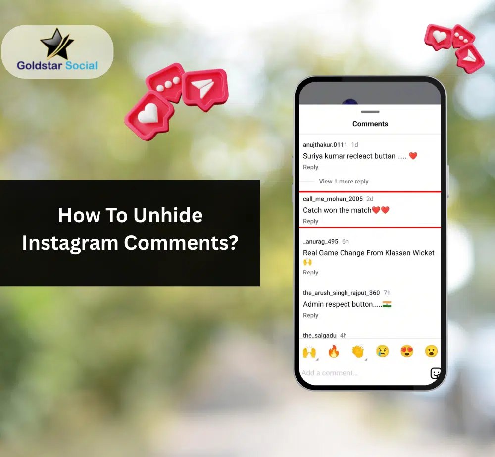 How To Unhide Instagram Comments? 
